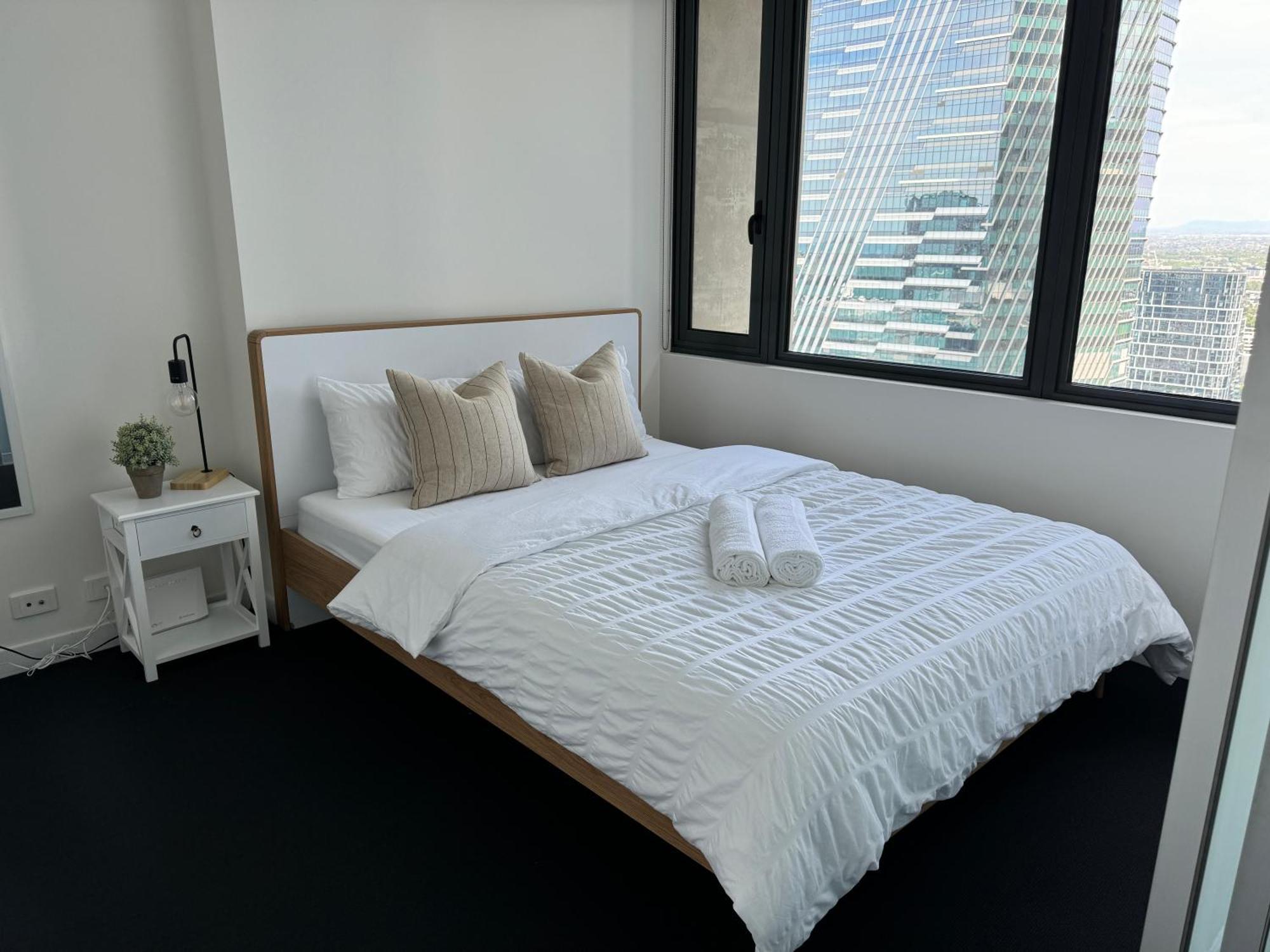 Highview 2 Queen Bed 1 Bath With Gym, Pool Near Southern Cross Apartment Melbourne