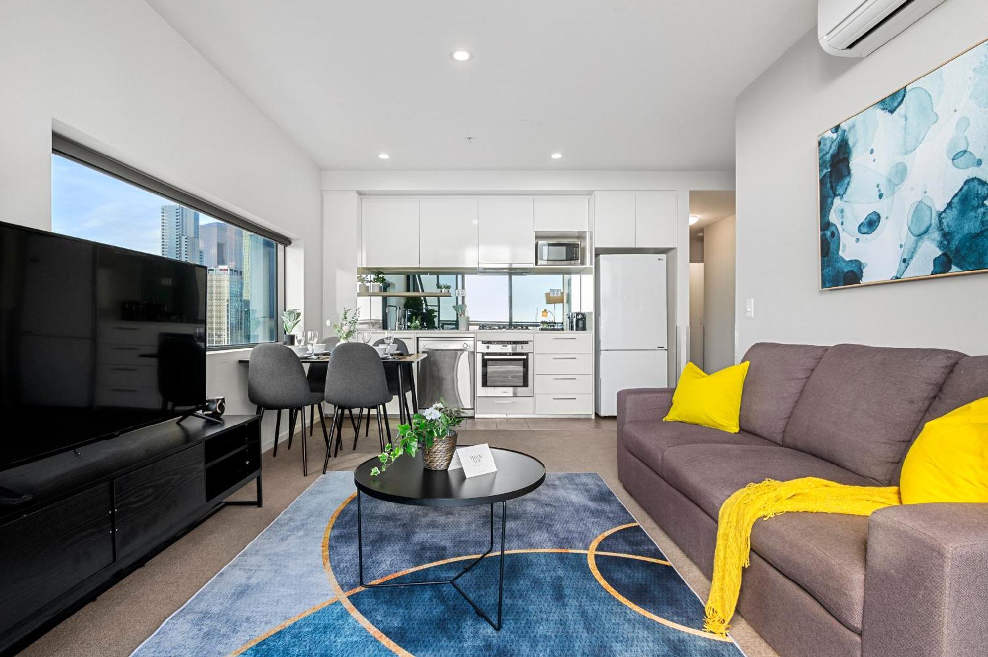 Apartment Breathtaking Views At Spacious In Cbd With Gym