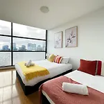 Spacious Family-Sized 2Br Apt Near Crown Casino + Carpark On Site