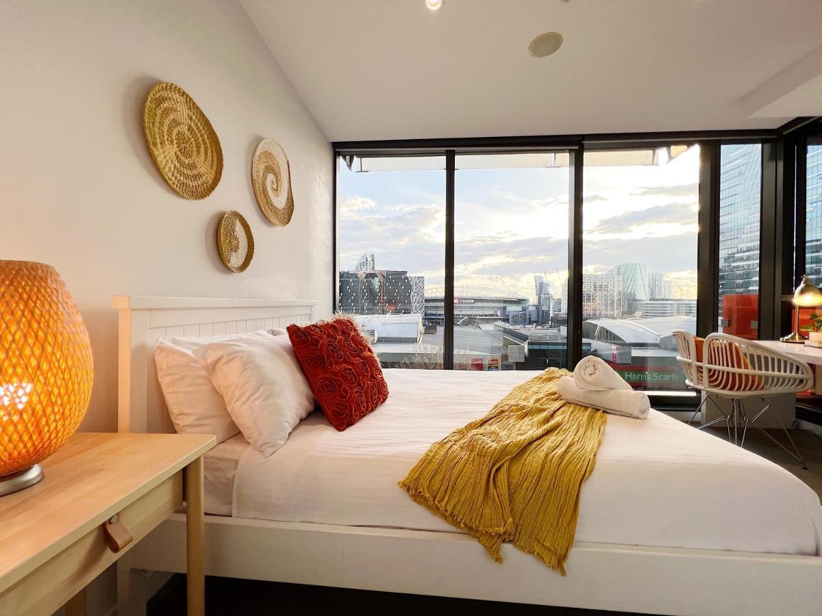 Cosy 2 Beds 2 Baths Apt With Car Park At Southern Cross * Melbourne