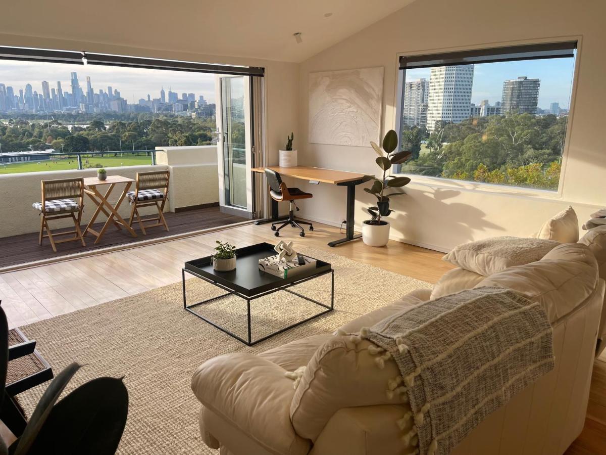 Apartment Spectacular Views Over Park Melbourne