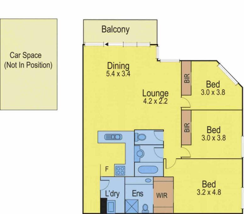 Spacious Minutes From The Cbd Melbourne