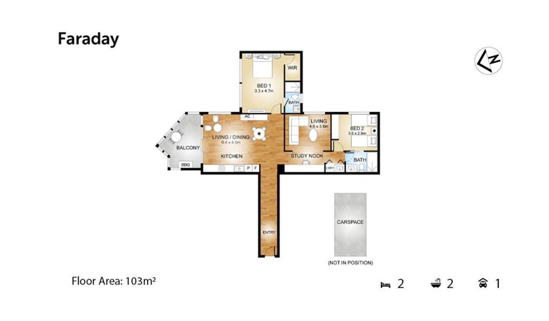 Boutique - Faraday Apartment *