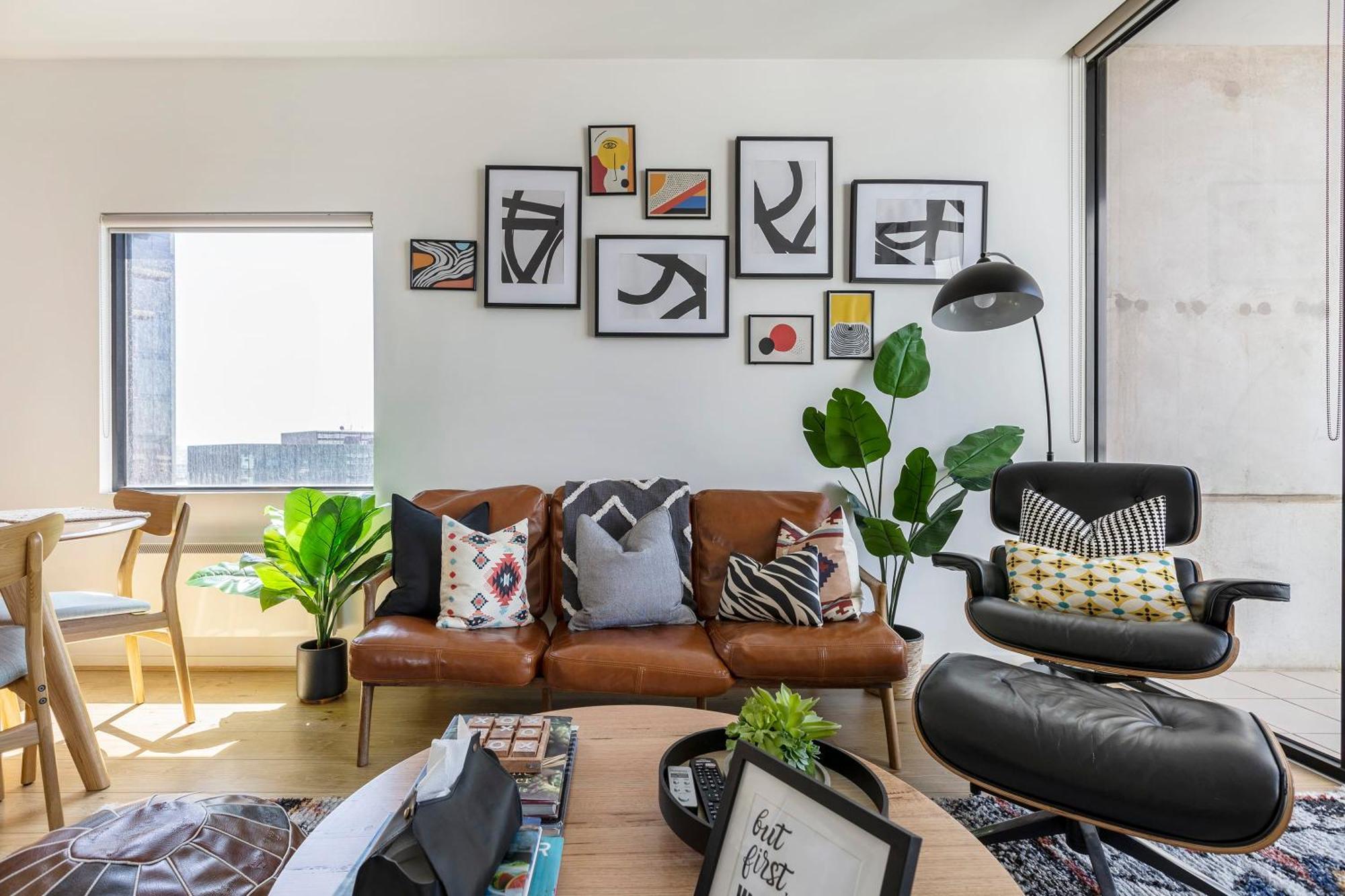 Vaquay Scandi Boho In Docklands Apartment Melbourne