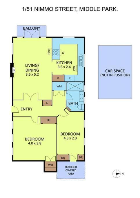 A1 Art Deco 2 Bedroom Sleeps 5 Nimmo1