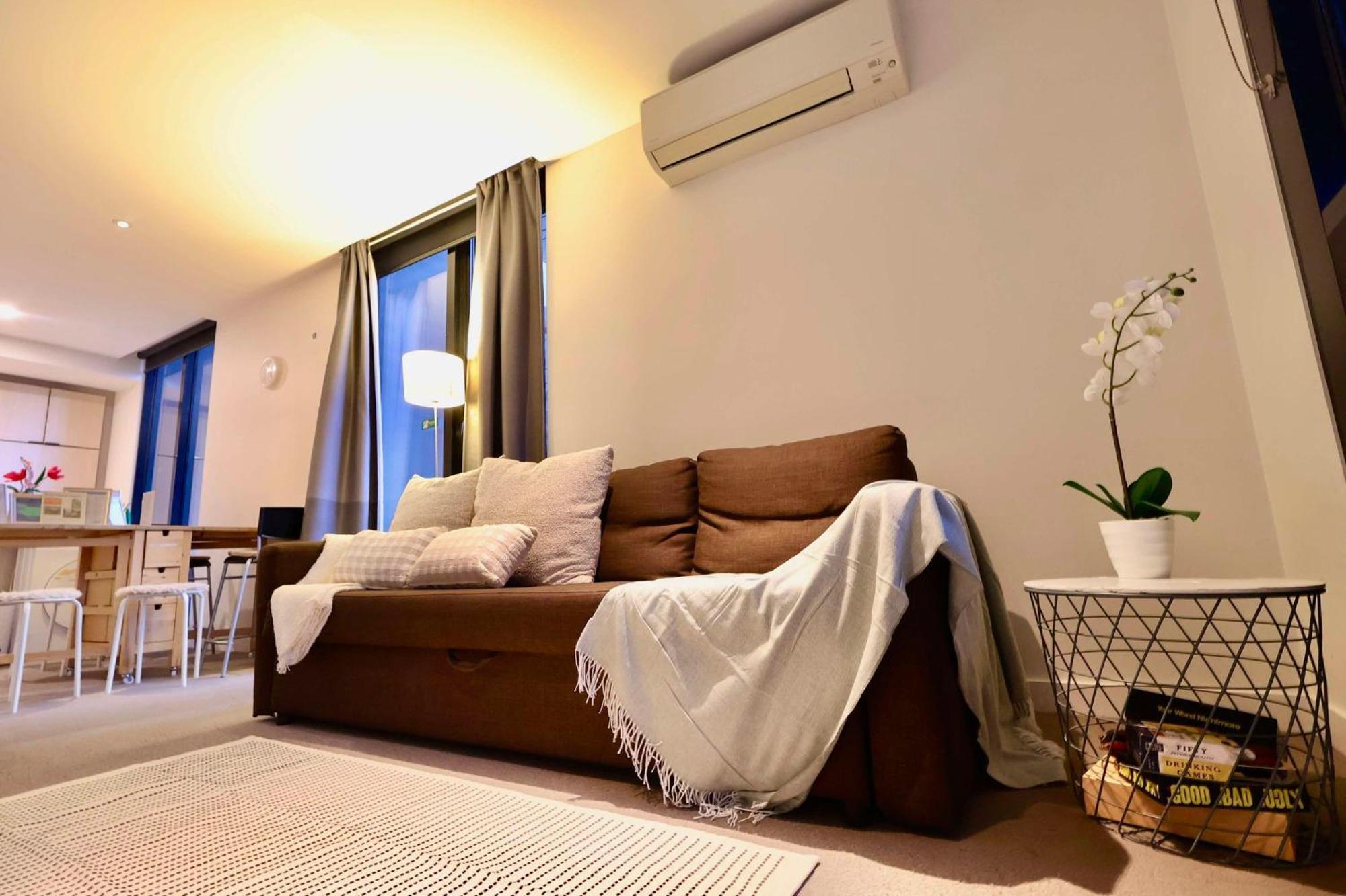 Apartment Entire 1 Bedroom Southbank - Gym Pool Sauna 1 Step To Crown Casino