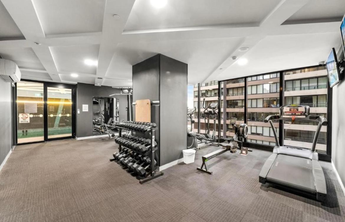 Apartment Entire 1 Bedroom Southbank - Gym Pool Sauna 1 Step To Crown Casino *