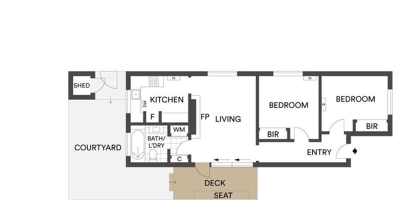 Apartment Awesome Park Art Deco Gem 2 Bedroom Bevan 2