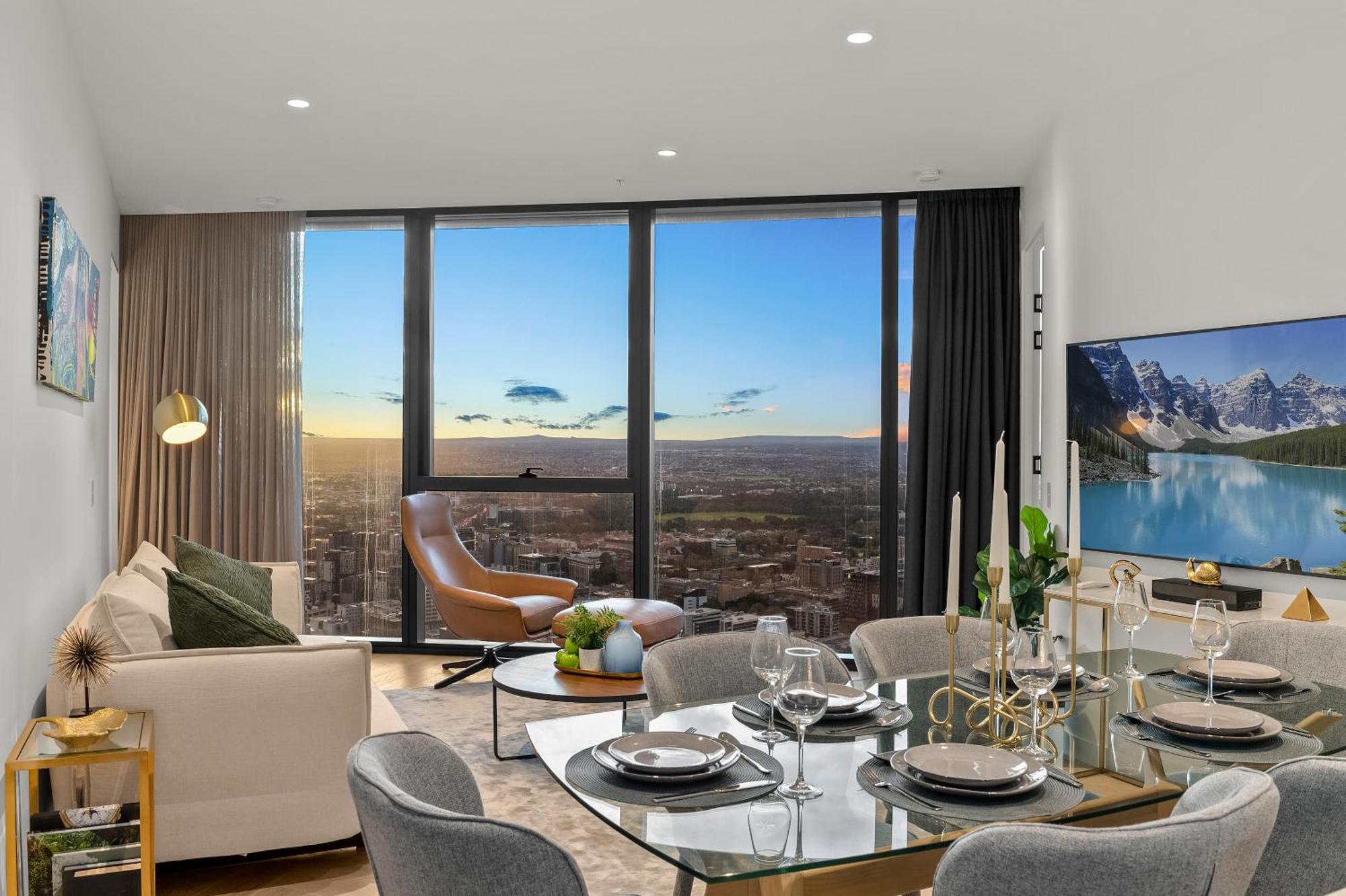 Apartment Sapphire Finest Cbd & Garden Views 3br 2b With Free Parking *