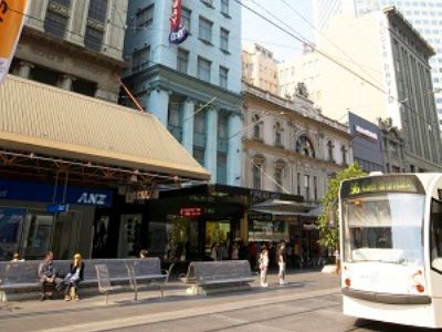 Causeway On The Mall Melbourne